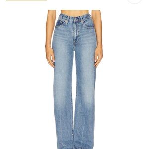 Levi to cage high waisted jeans